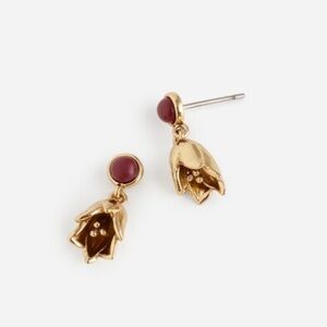 Madewell Semiprecious Lily Drop Earrings